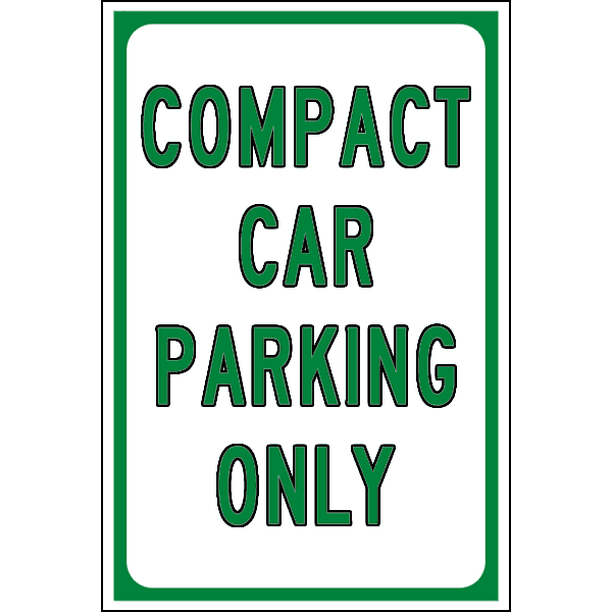 Aluminum Metal Electric Parking And Charging Station Print Green White Large Poster Picture Symbol Notice Outd 12x18 